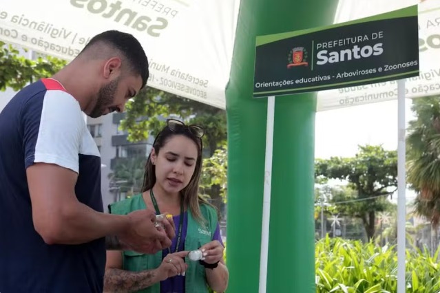 Santos intensifica ações contra a dengue neste final de semana